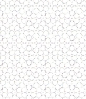 Modern geometrik vektör tasarımı, kusursuz desen çizimi