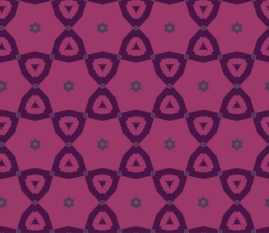 Modern geometrik vektör tasarımı, kusursuz desen çizimi