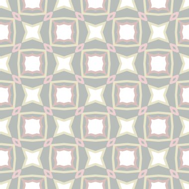 Modern geometrik vektör tasarımı, kusursuz desen çizimi