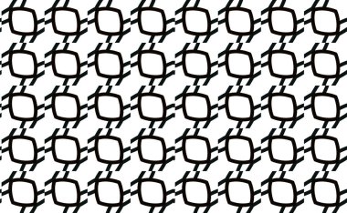 Kusursuz geometrik süslemeli vektör deseni