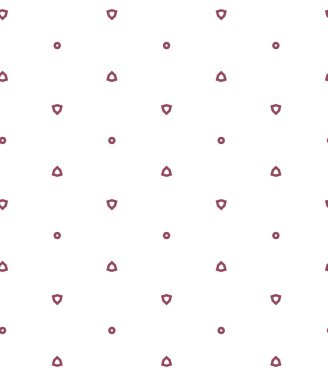 Modern geometrik vektör tasarımı, kusursuz desen çizimi