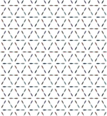 Modern geometrik vektör tasarımı, kusursuz desen çizimi