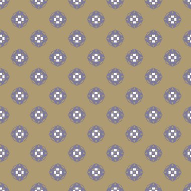 geometrik süsleme biçiminde kusursuz vektör deseni