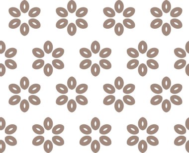 Modern geometrik vektör tasarımı, kusursuz desen çizimi