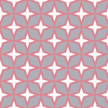 Modern geometrik vektör tasarımı, kusursuz desen çizimi