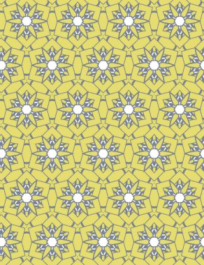 Modern geometrik vektör tasarımı, kusursuz desen çizimi