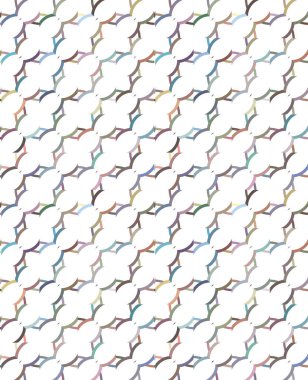 Soyut geometrik şablonun vektör çizimi