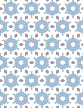 Modern geometrik vektör tasarımı, kusursuz desen çizimi