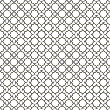 Modern geometrik vektör tasarımı, kusursuz desen çizimi