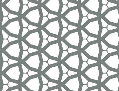Modern geometrik vektör tasarımı, kusursuz desen çizimi