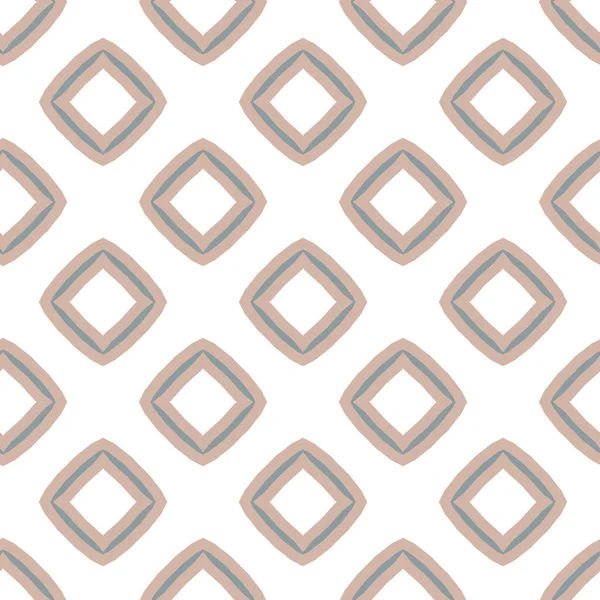 Naadloze vector patroon in geometrische ornamentale stijl — Stockvector