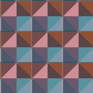 Soyut geometrik şablonun vektör çizimi