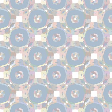 Modern geometrik vektör tasarımı, kusursuz desen çizimi