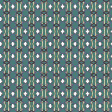 Kusursuz geometrik süslemeli vektör deseni