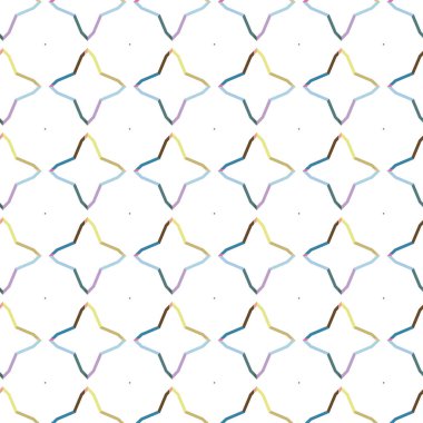 Soyut geometrik şablonun vektör çizimi