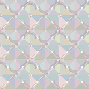 Modern geometrik vektör tasarımı, kusursuz desen çizimi