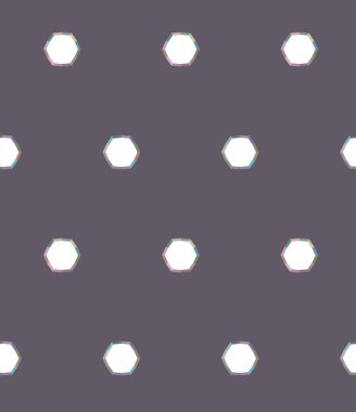 Modern geometrik vektör tasarımı, kusursuz desen çizimi