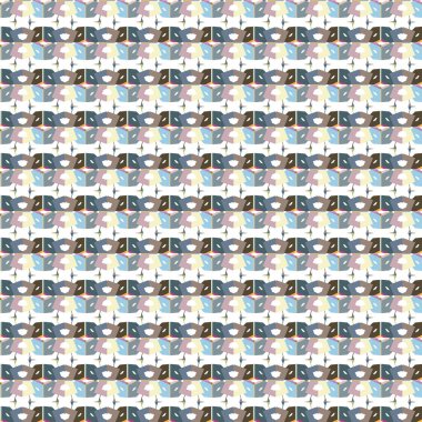 Modern geometrik vektör tasarımı, kusursuz desen çizimi