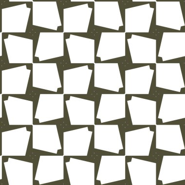 Modern geometrik vektör tasarımı, kusursuz desen çizimi