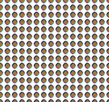 Modern geometrik vektör tasarımı, kusursuz desen çizimi