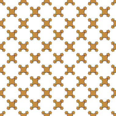 Modern geometrik vektör tasarımı, kusursuz desen çizimi