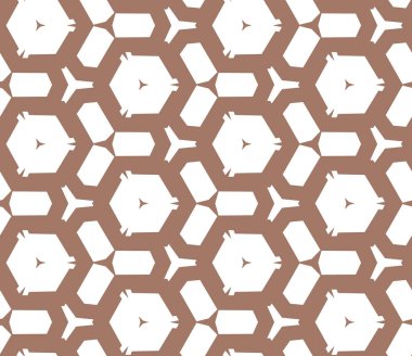 Modern geometrik vektör tasarımı, kusursuz desen çizimi