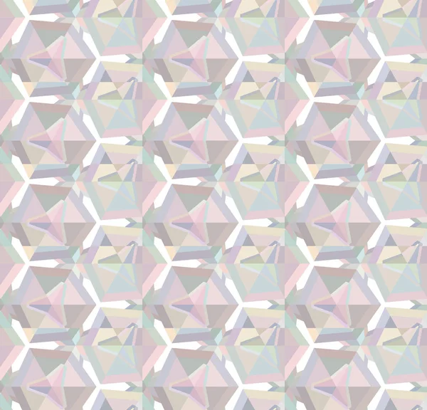 Abstrakte Hintergrundstruktur Geometrischen Ornamentalen Stil Nahtloses Designmuster — Stockvektor