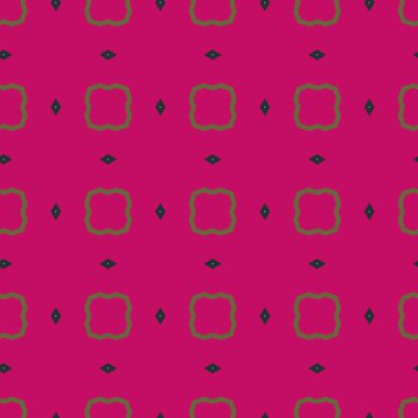 Modern geometrik vektör tasarımı, kusursuz desen çizimi