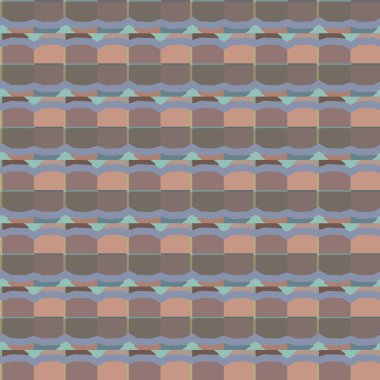 Modern geometrik vektör tasarımı, kusursuz desen çizimi