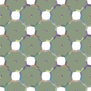 Modern geometrik vektör tasarımı, kusursuz desen çizimi