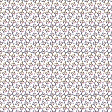 Modern geometrik vektör tasarımı, kusursuz desen çizimi