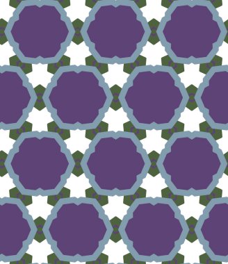 Modern geometrik vektör tasarımı, kusursuz desen çizimi