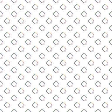 Modern geometrik vektör tasarımı, kusursuz desen çizimi