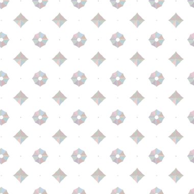 geometrik süsleme biçiminde kusursuz vektör deseni