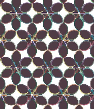 Soyut geometrik şablonun vektör çizimi