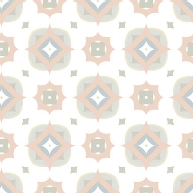 Modern geometrik vektör tasarımı, kusursuz desen çizimi