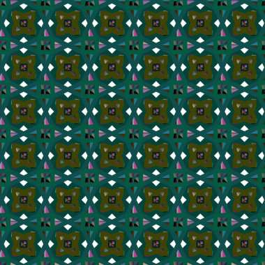 Modern geometrik vektör tasarımı, kusursuz desen çizimi