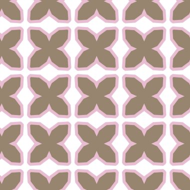 Soyut geometrik şablonun vektör çizimi