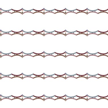 Modern geometrik vektör tasarımı, kusursuz desen çizimi