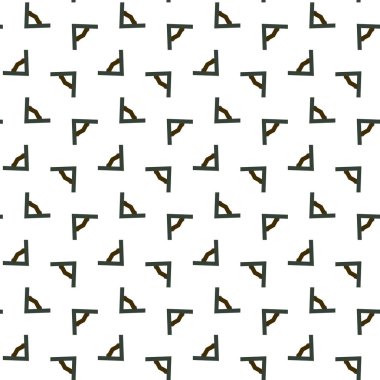 Modern geometrik vektör tasarımı, kusursuz desen çizimi