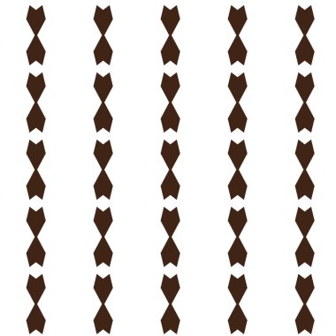 Modern geometrik vektör tasarımı, kusursuz desen çizimi