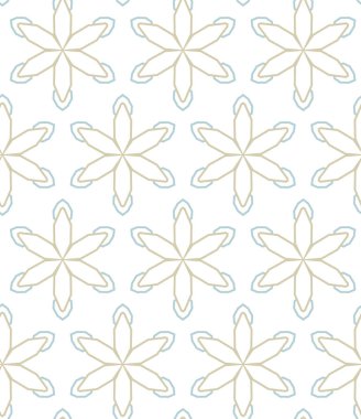 geometrik süsleme biçiminde kusursuz vektör deseni