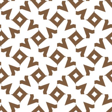 Geometrik şekilli kusursuz desen vektör çizimi