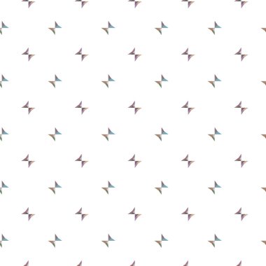 Geometrik şekilli kusursuz desen vektör çizimi