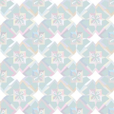 Modern geometrik vektör tasarımı, kusursuz desen çizimi