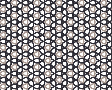 Modern geometrik vektör tasarımı, kusursuz desen çizimi