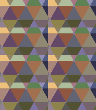 geometrik süsleme biçiminde kusursuz vektör deseni