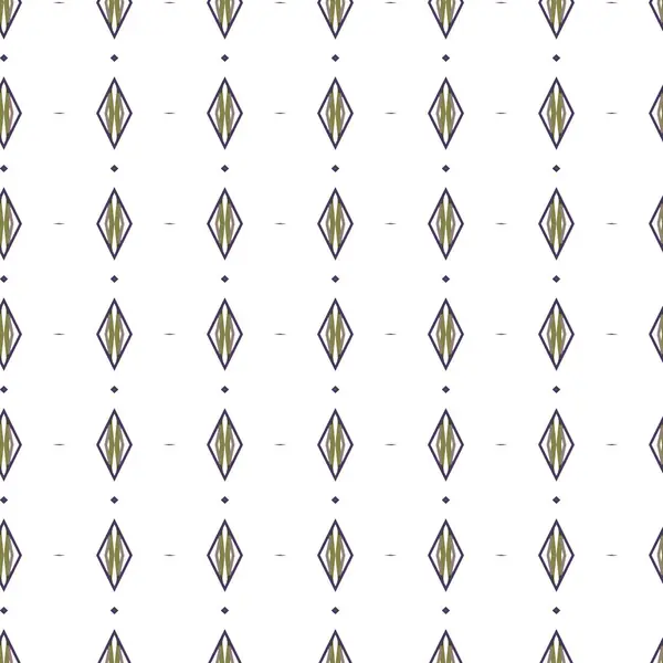 Motif vectoriel sans couture dans un style ornemental géométrique — Image vectorielle