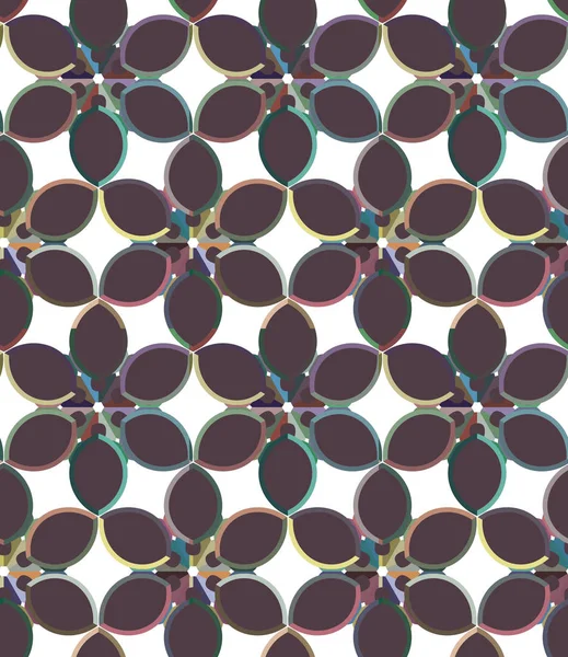 Soyut geometrik şablonun vektör çizimi