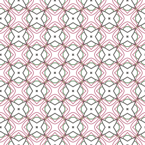 Abstrakte Hintergrundstruktur Geometrischen Ornamentalen Stil Nahtloses Designmuster — Stockvektor